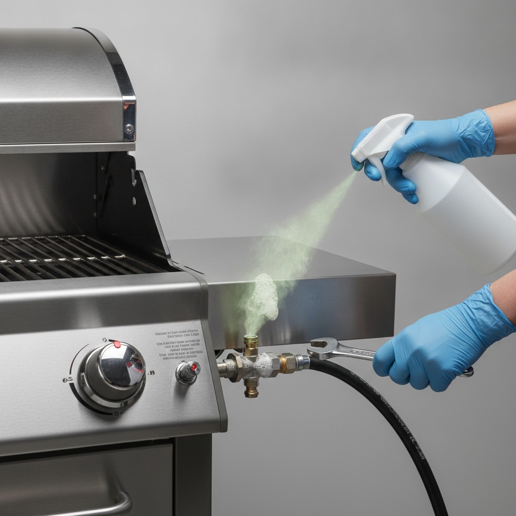 Comment détecter et réparer une fuite de gaz sur un barbecue ?
