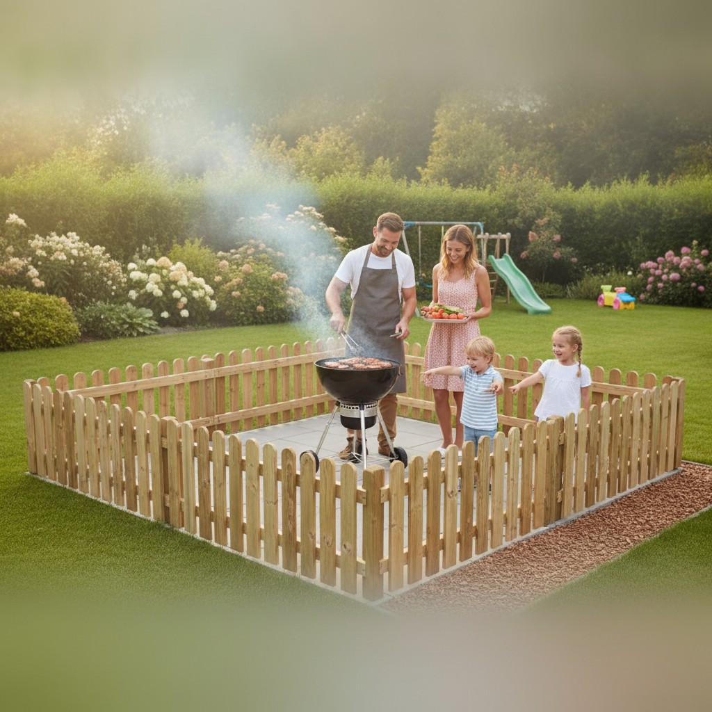 Comment sécuriser un barbecue à la maison quand on a de jeunes enfants ?