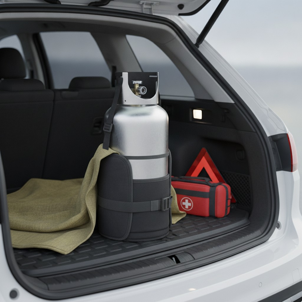 Comment Transporter une Bouteille de Gaz de Barbecue en Voiture Sans Risque ?