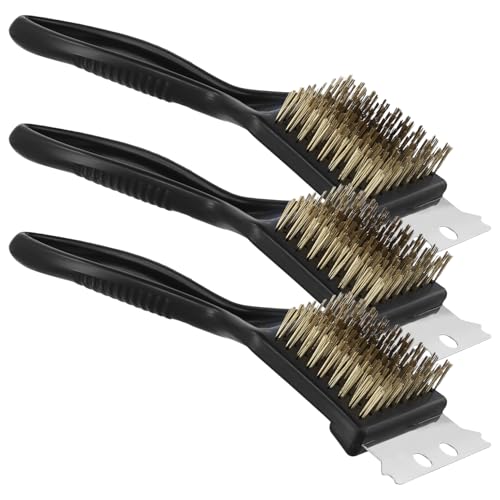 QWORK Lot de 3 Brosses à Gril