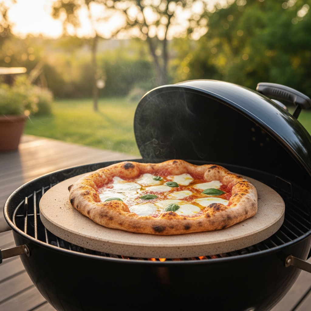 Pizza au Barbecue : Recette Napolitaine avec Croûte Parfaite