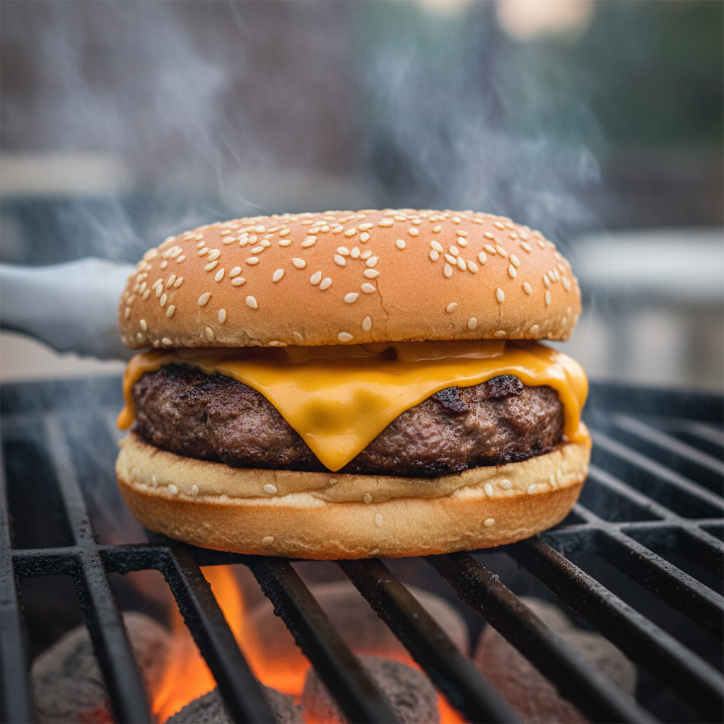 Smash Burger au Barbecue : La Recette Croustillante en 10 Minutes